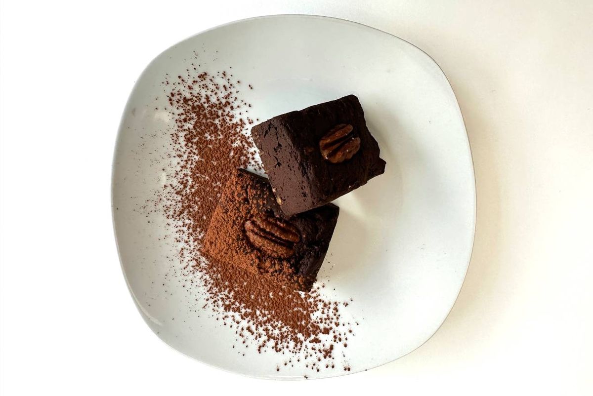 El brownie de chocolate y aguacate es un dulce que encantará a los niños