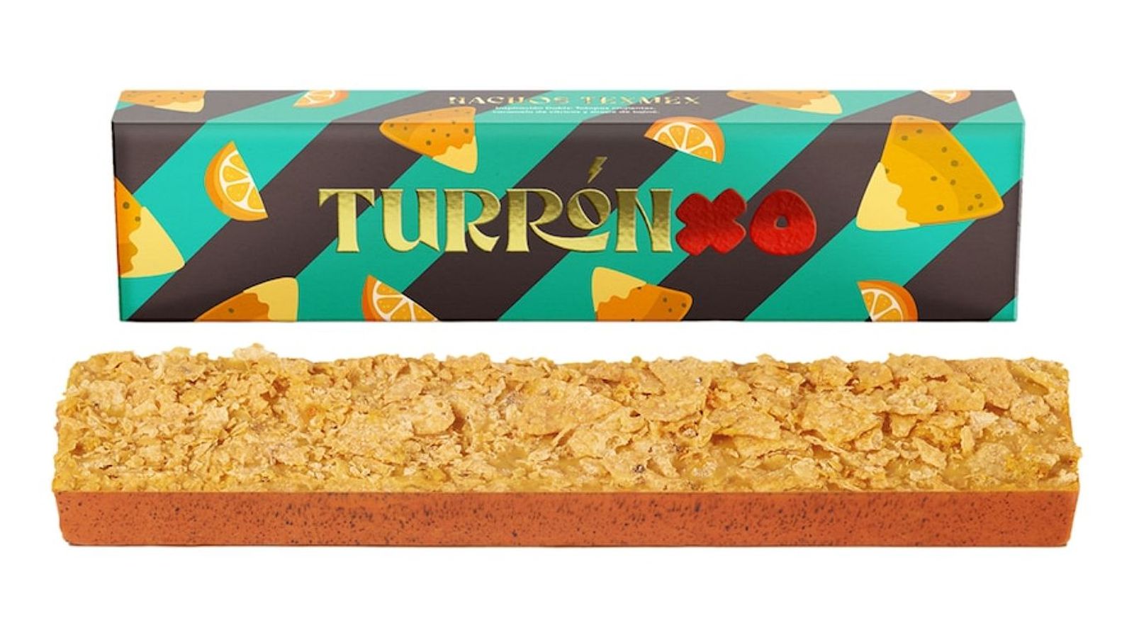 Turrón de nachos Tex-Mex