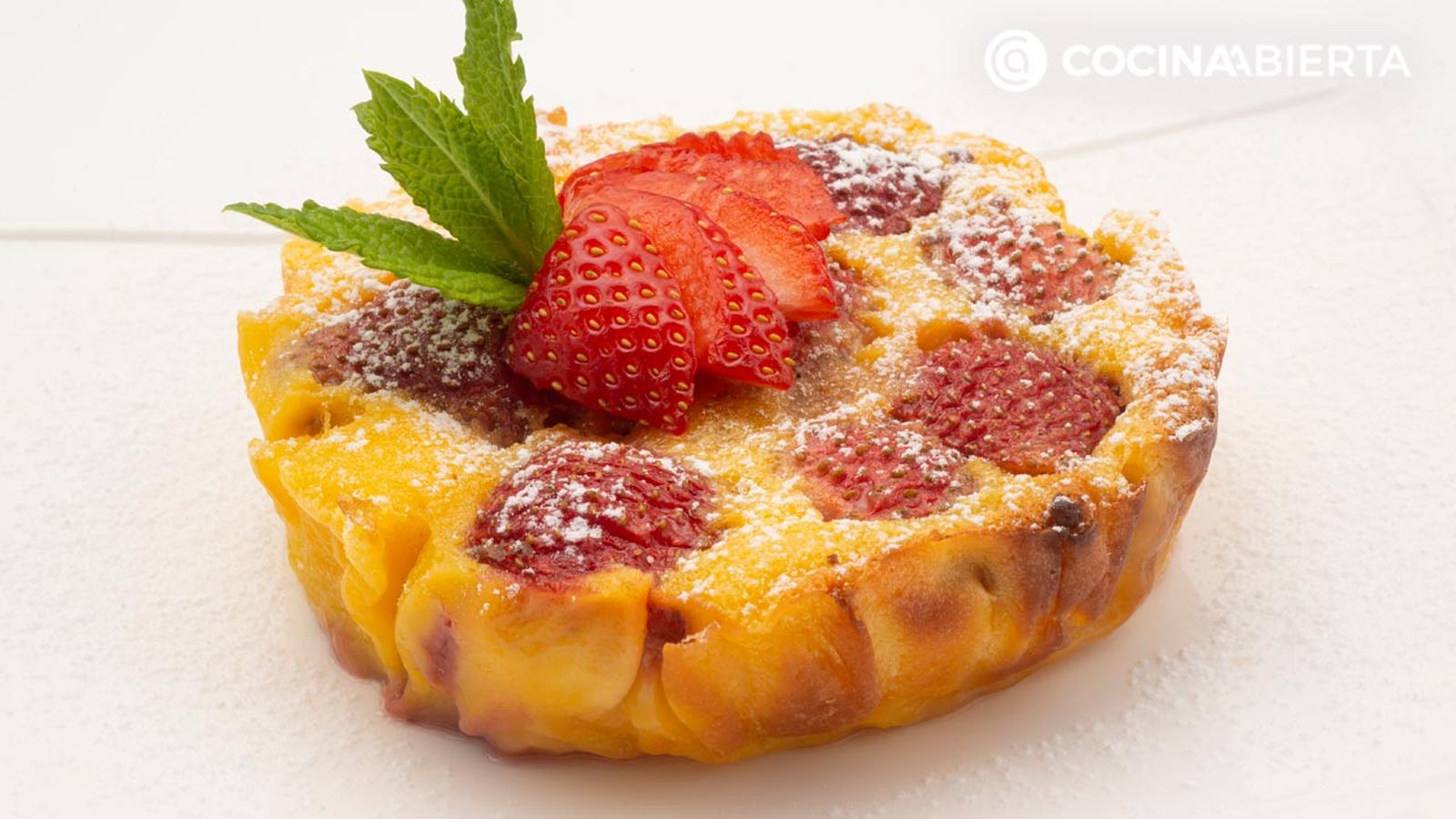 clafouits de fresas tarta francesa postre facil al horno karlos arguinano KARL67700321 clafouits de fresas tarta francesa postre facil al horno karlos arguinano KARL67700321