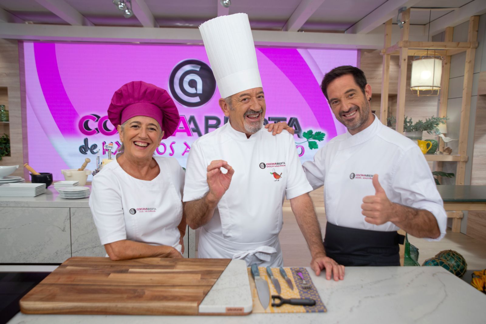 Programa de televisión Cocina Abierta de Karlos Arguiñano