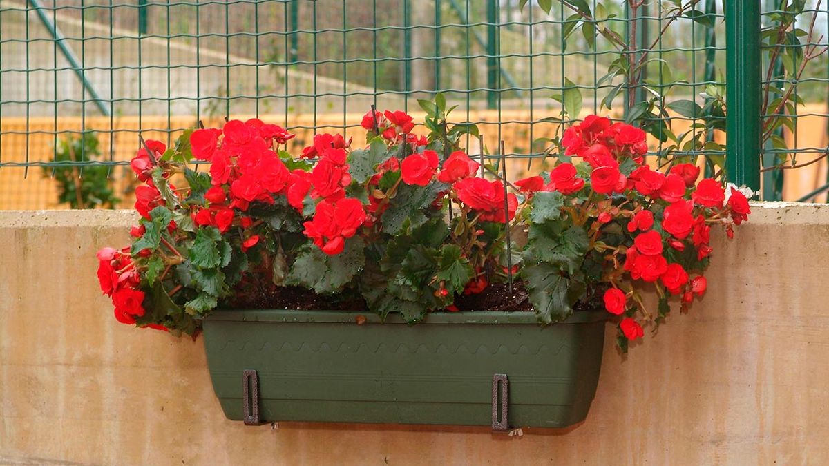 Colocación de soportes para jardineras paso 9