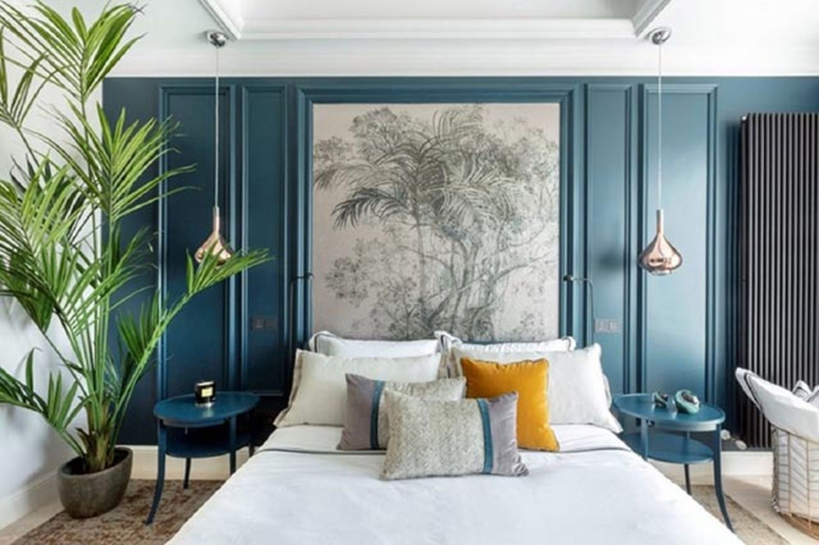 Ideas para renovar el dormitorio con papel pintado 11 Ideas para renovar el dormitorio con papel pintado 11
