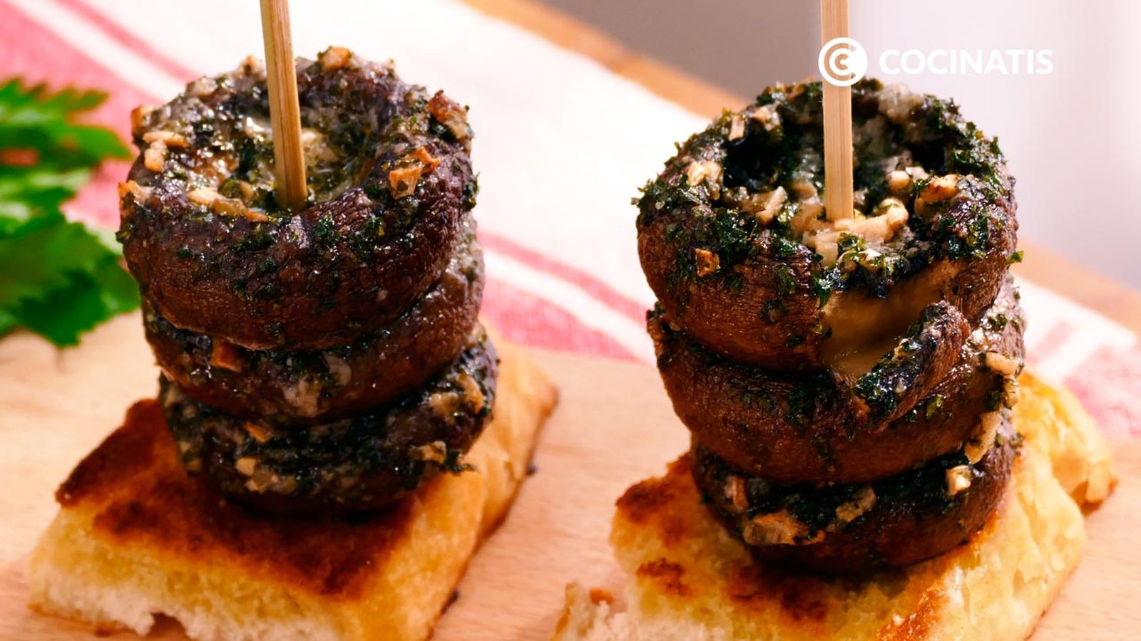 Receta de champiñones con ajo y perejil Receta de champiñones con ajo y perejil