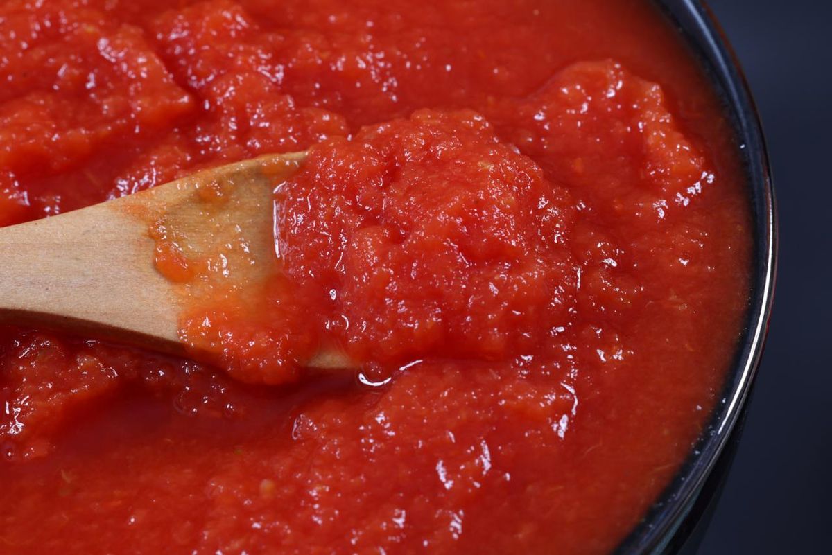Salsa de tomate casera