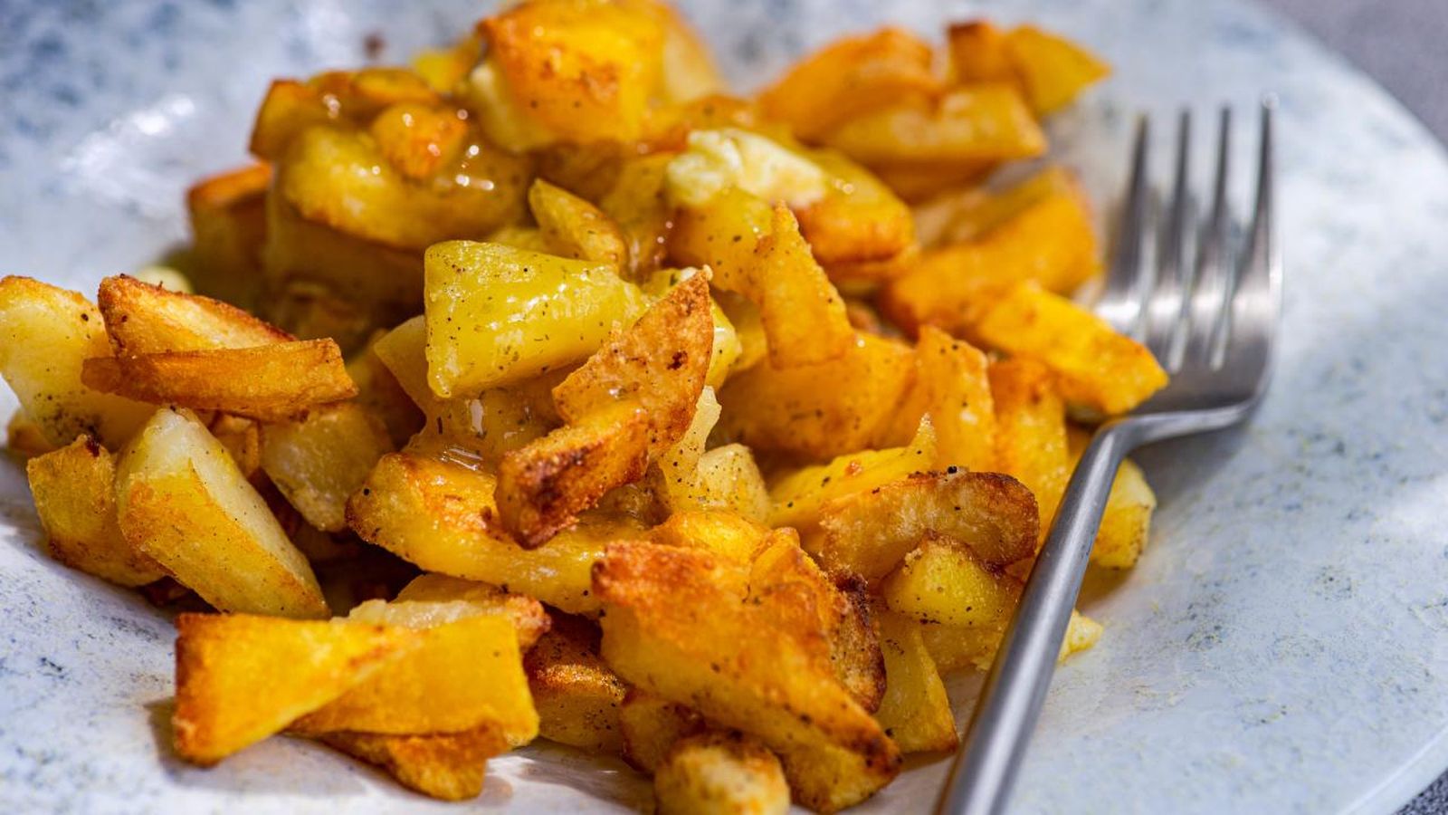 Patatas al horno crujientes