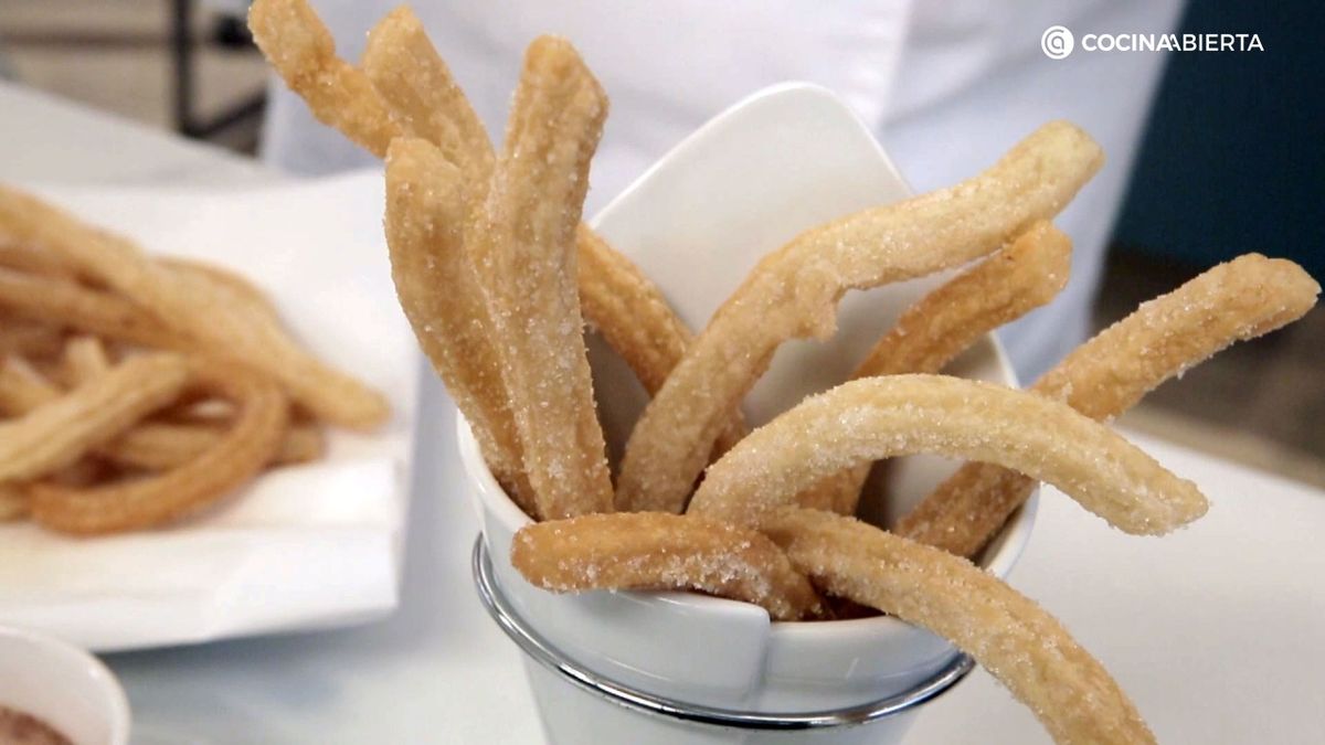 Una opción fácil para hacer churros en casa