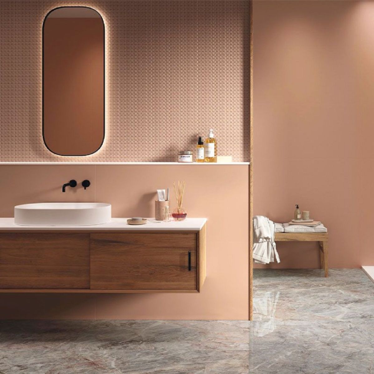 Azulejos para el baño descubre las tendencias que triunfan en 2023 15