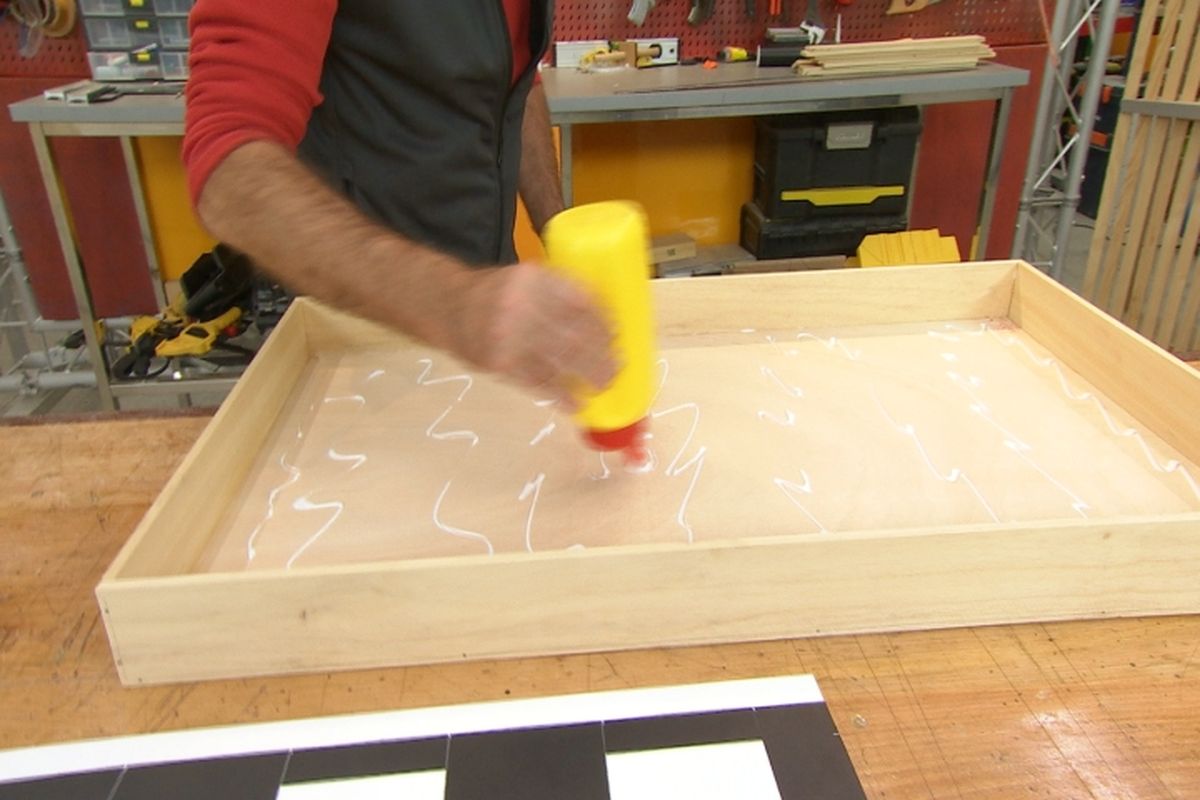 Hacer un ajedrez vertical paso 6