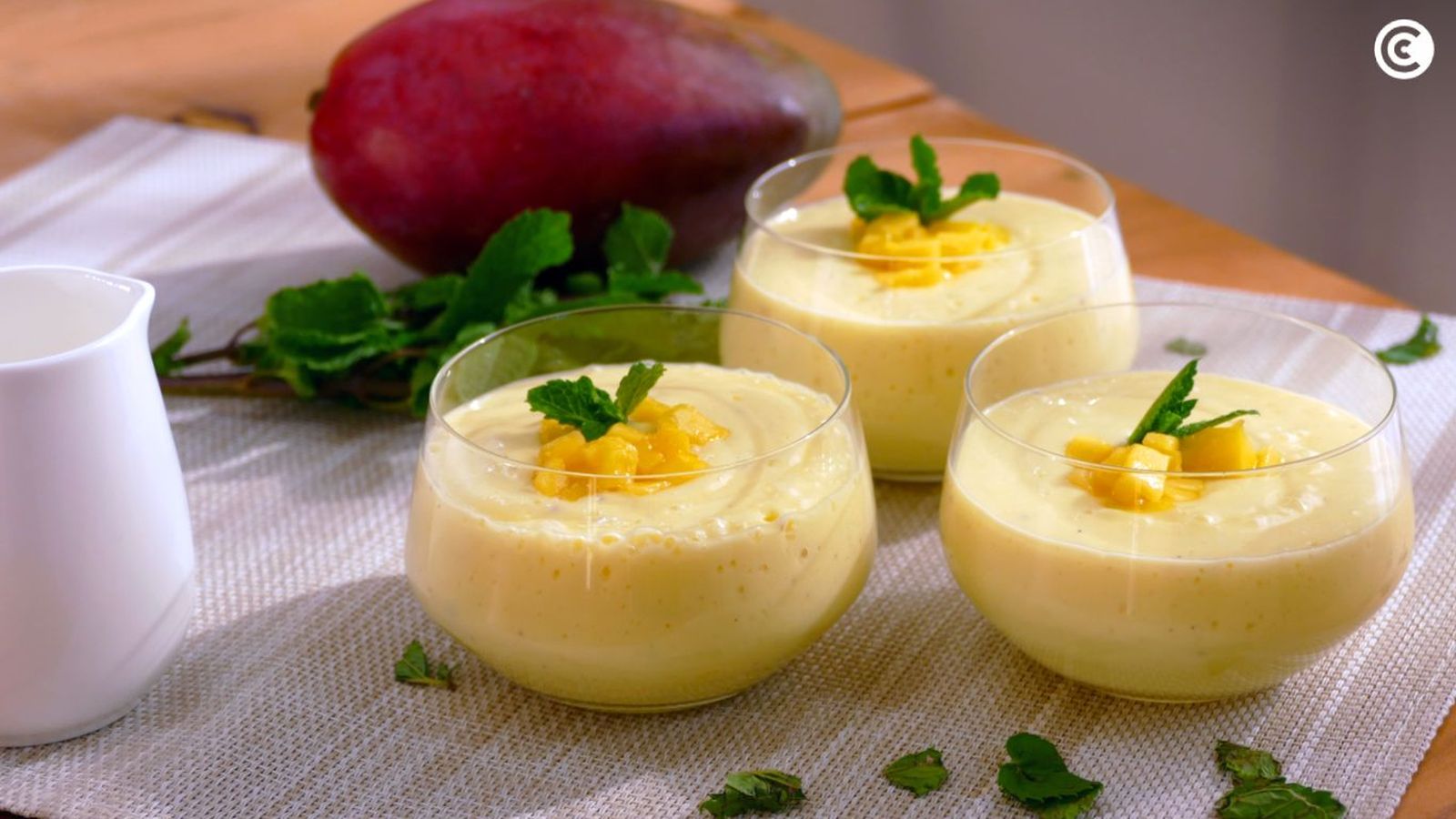 Batido de mango y naranja