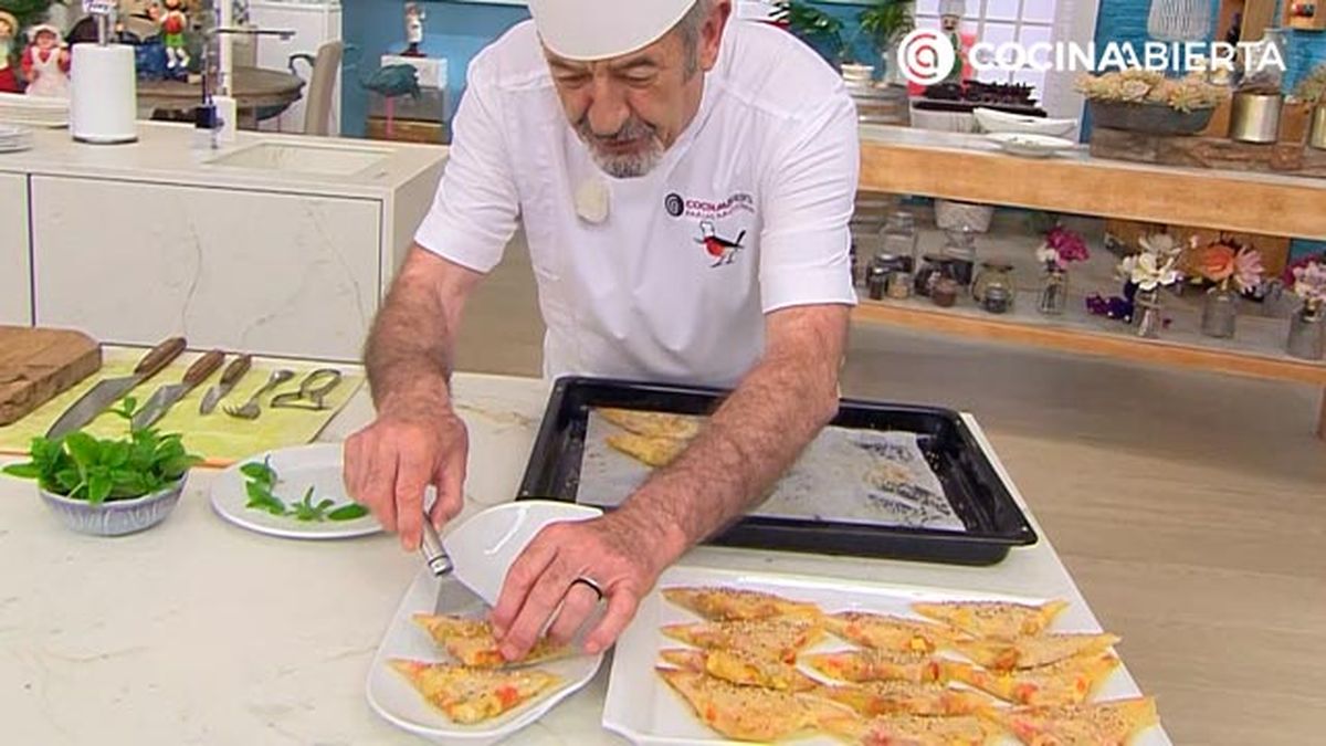 samosas de pollo con salsa yogur empanadillas India receta karlos arguinano karl67800321 paso6