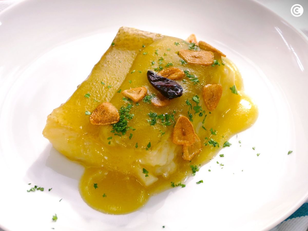 Bacalao al pil pil tradicional