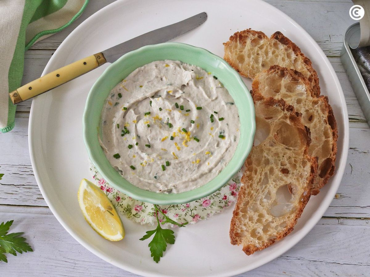 Paté de sardinas casero