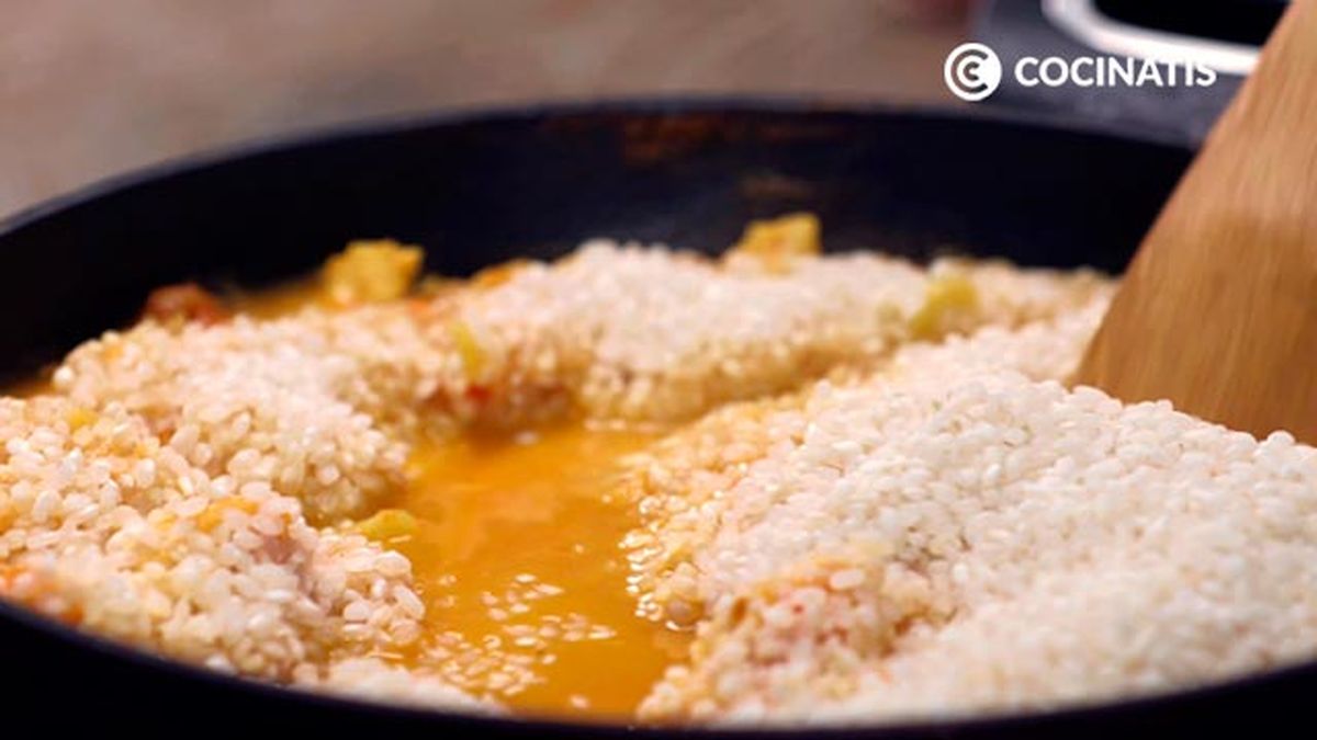 Receta de arroz con coliflor y bacalao  paso 4