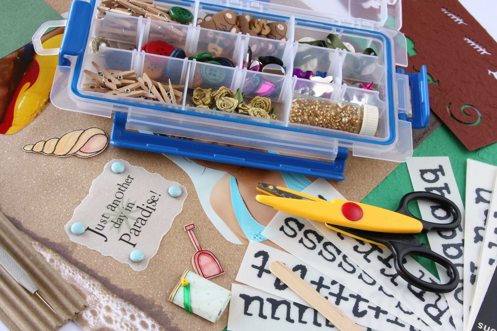 Las manualidades scrapbooking