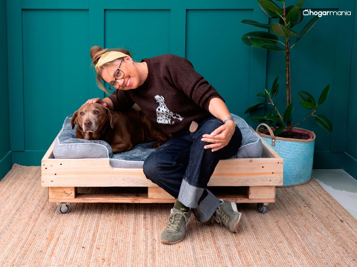 Cama para mascotas DIY