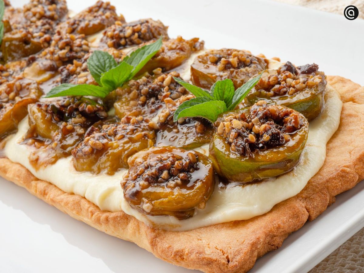 Banda de ciruelas, receta de Eva Arguiñano