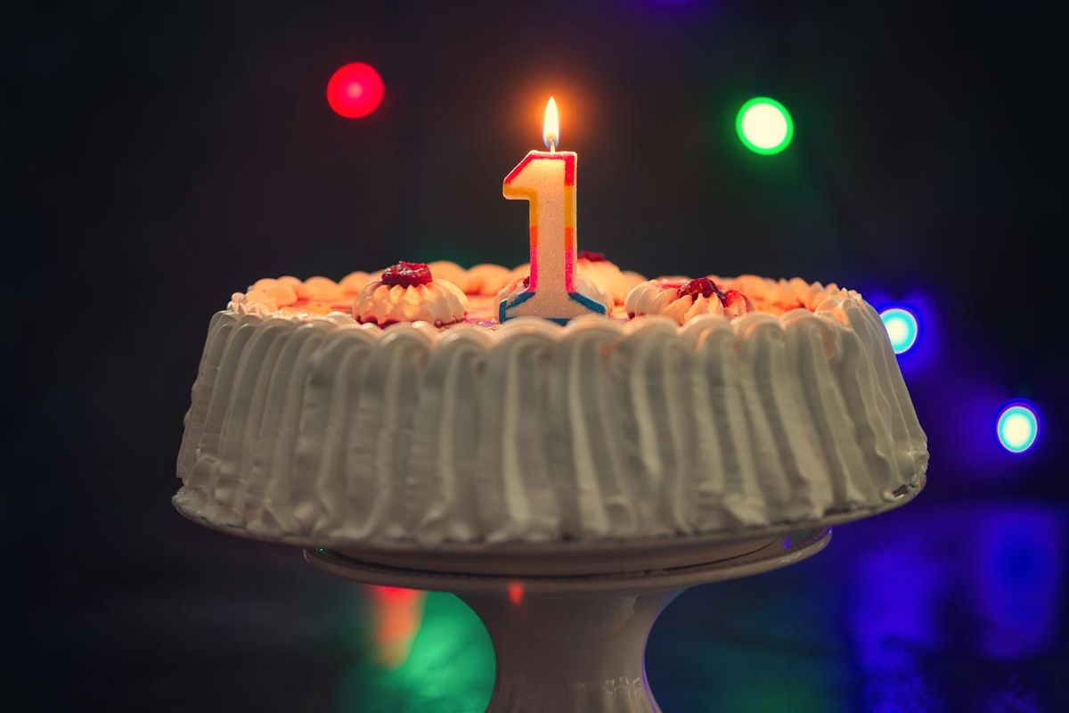 6 Ideas originales para celebrar el primer cumple  de tu bebe tarta