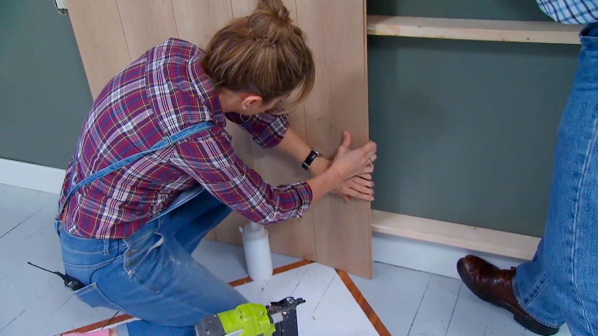 DEKO673 crear cabecero cama madera con lamas parque paso4