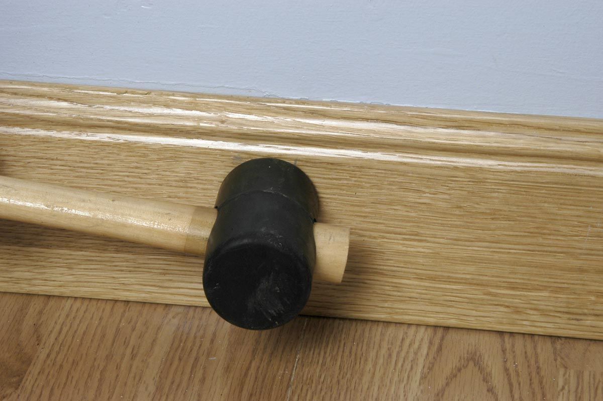 Colocar un zócalo paso 7