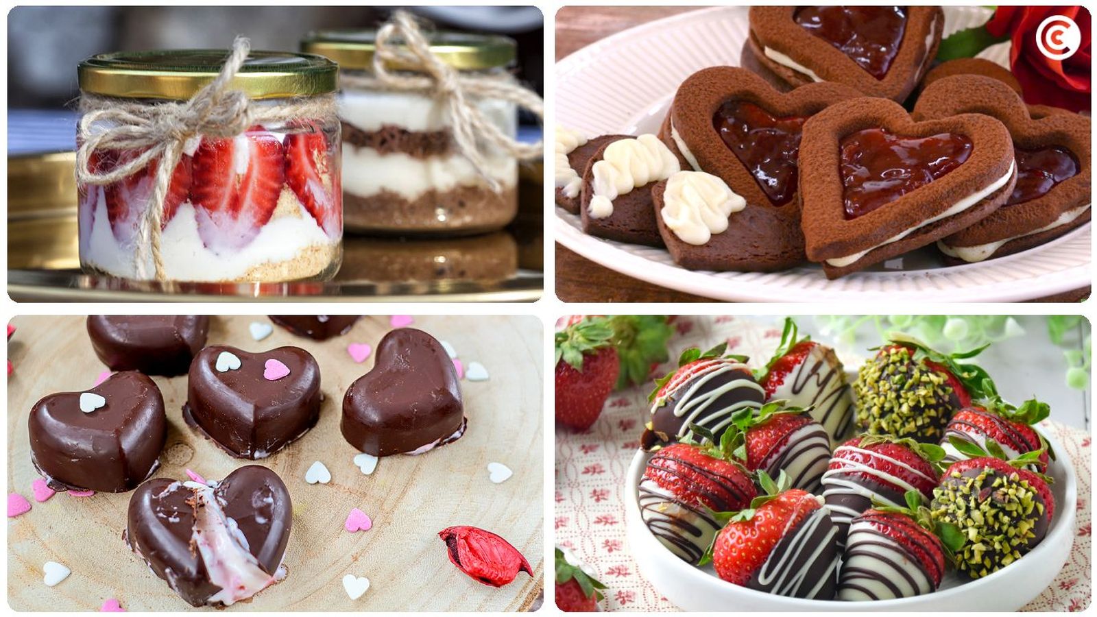 Regalos comestibles para San Valentín