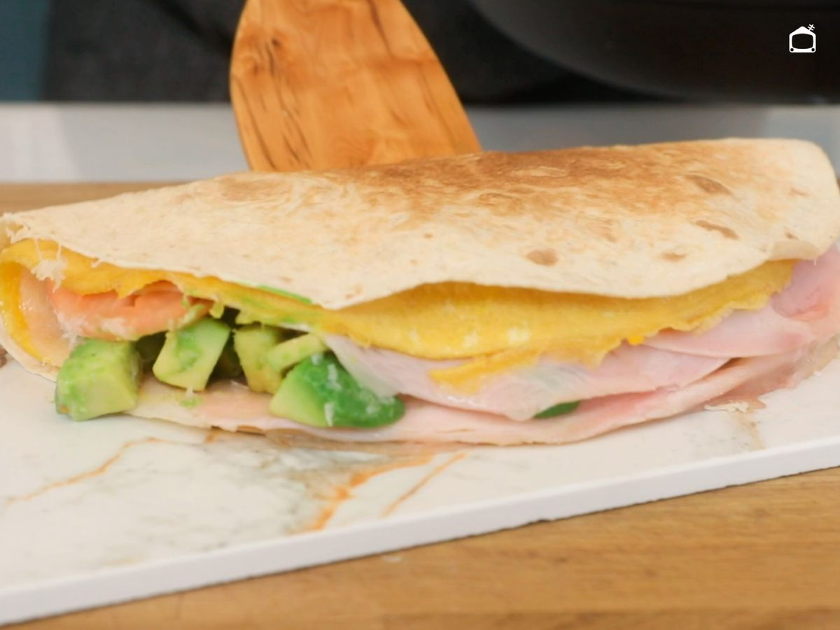 Sirve la quesadilla