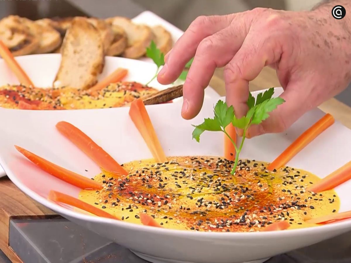 Hummus de calabaza