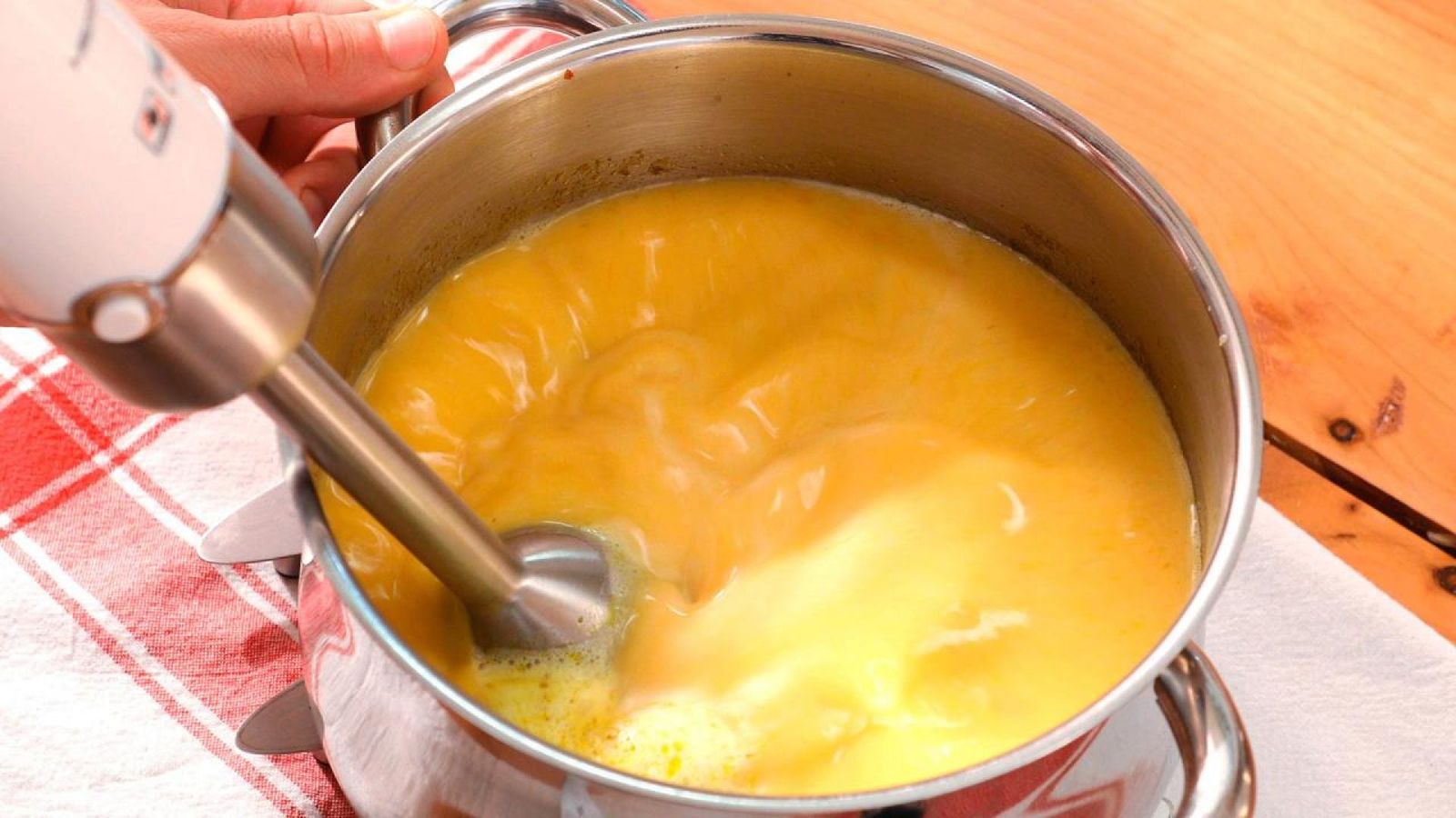 Crema de calabaza Paso 5 Crema de calabaza Paso 5