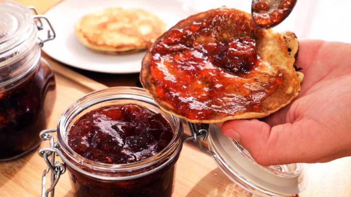 Mermelada de frambuesa con semillas de chía  paso 6