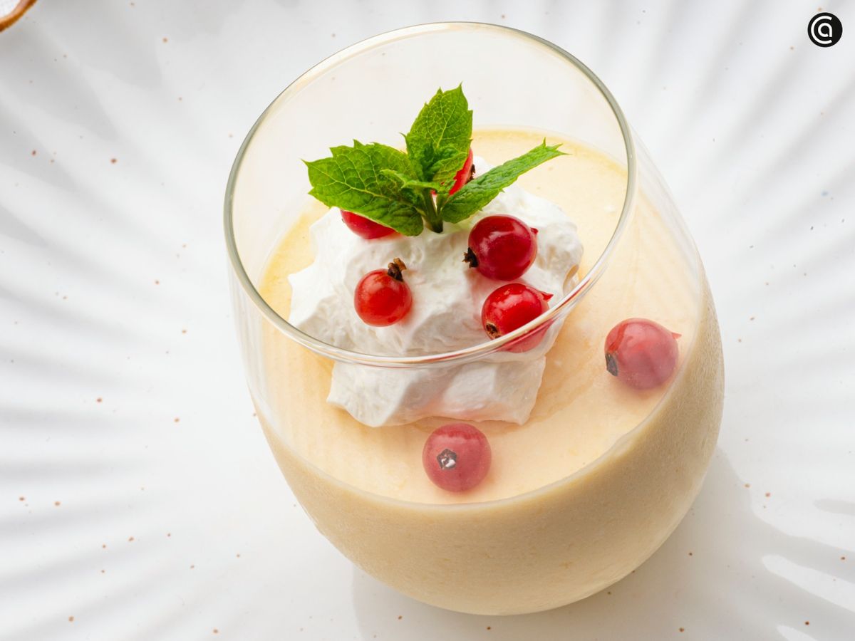 Mousse de nectarina