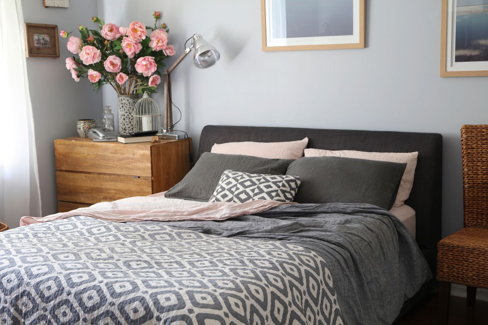 Cómo hacer que el dormitorio parezca más grande textiles Cómo hacer que el dormitorio parezca más grande textiles