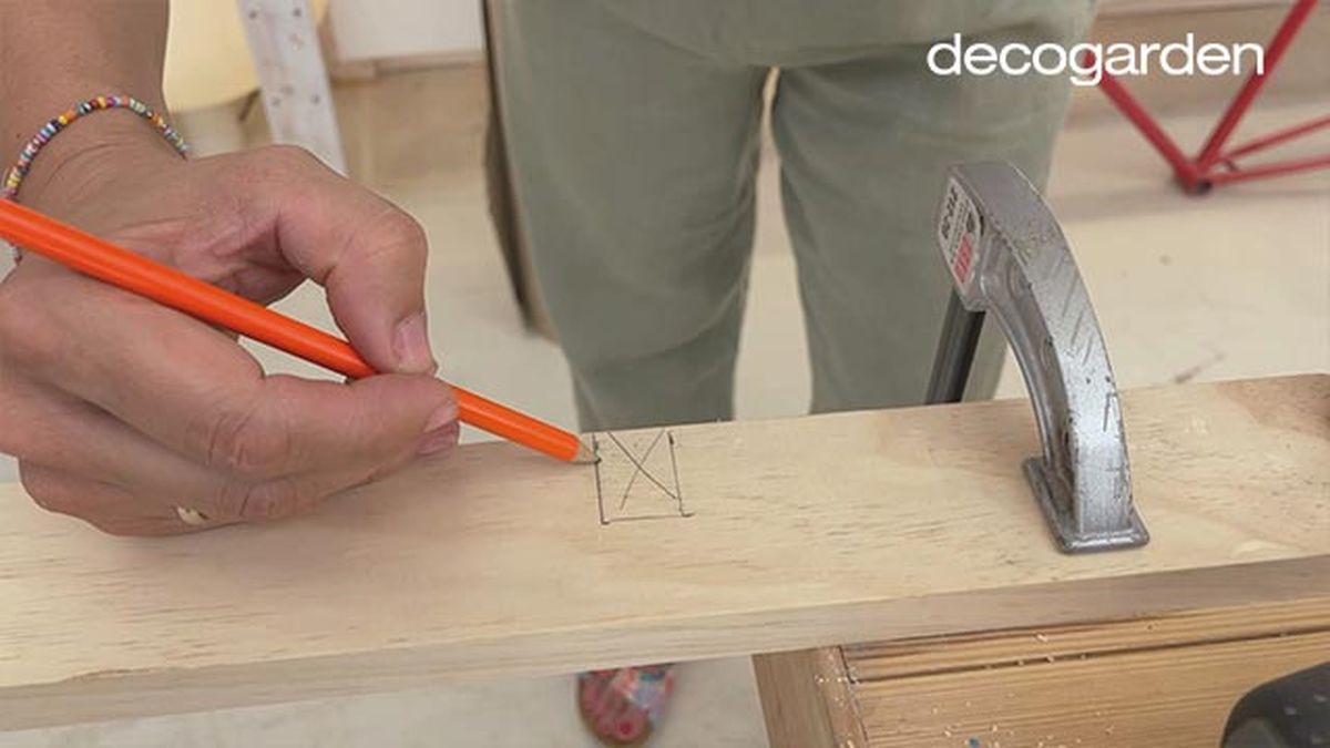 soporte para plantas paso 3