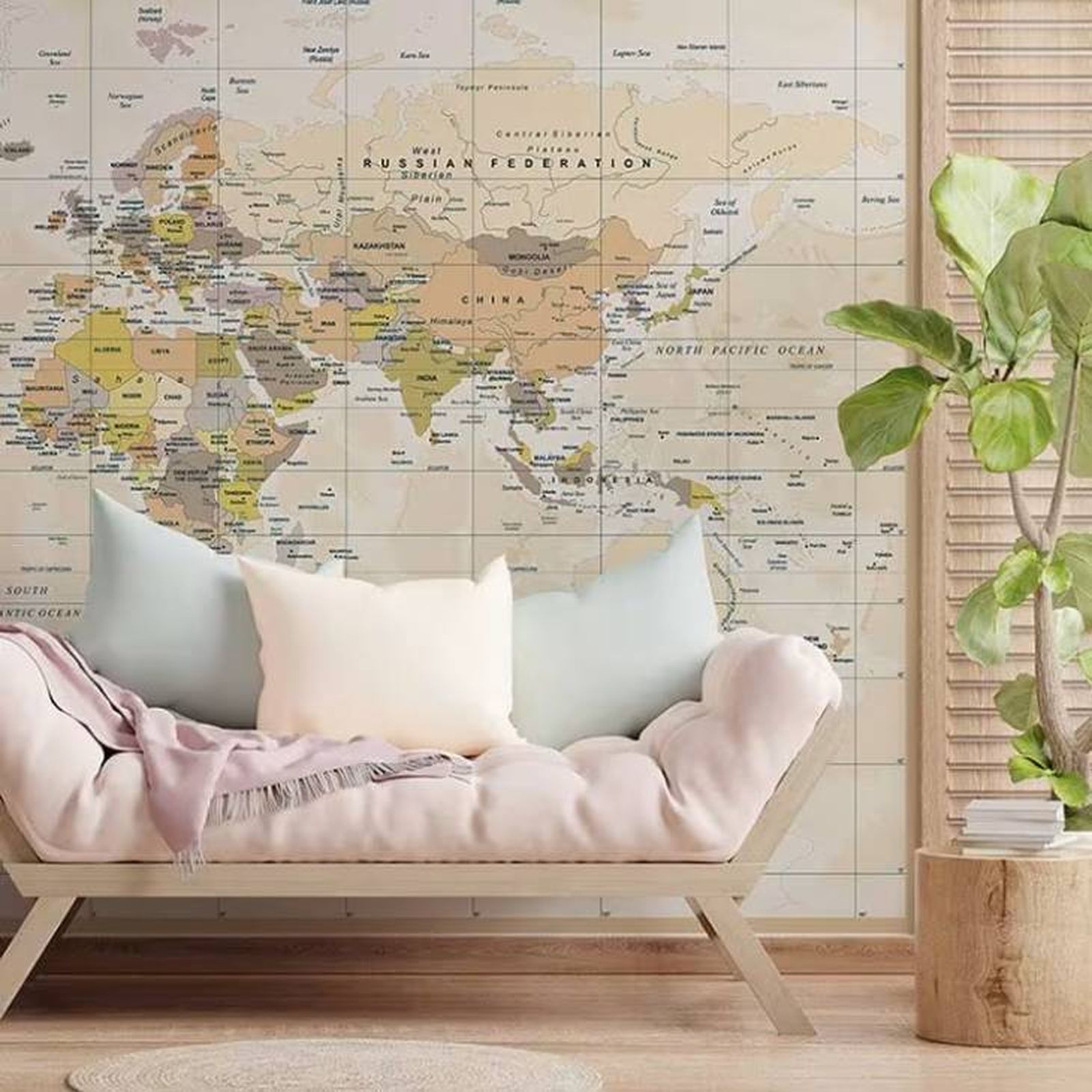 papel pintado mapa maisons du monde papel pintado mapa maisons du monde