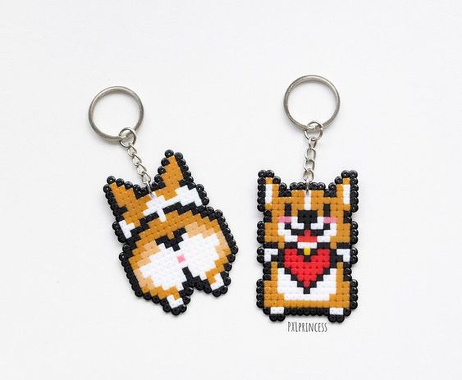 llaveros hama beads kawaii 2 llaveros hama beads kawaii 2