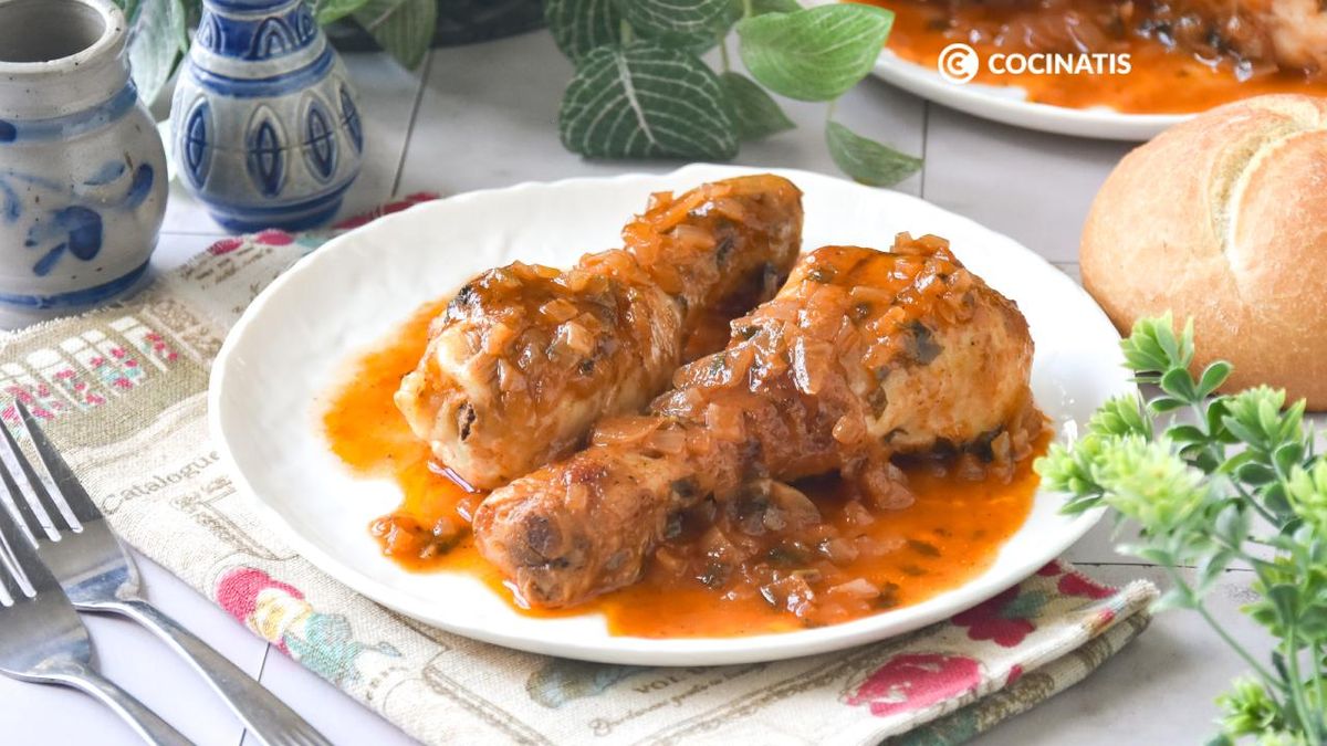 Muslitos de pollo guisados