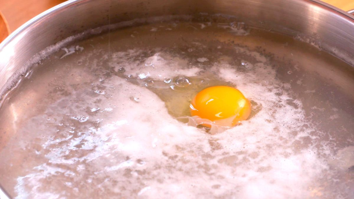 Huevos Benedict   Paso 1