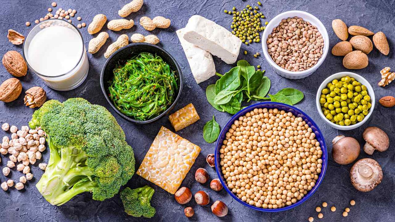 Alimentos vegetarianos y veganos