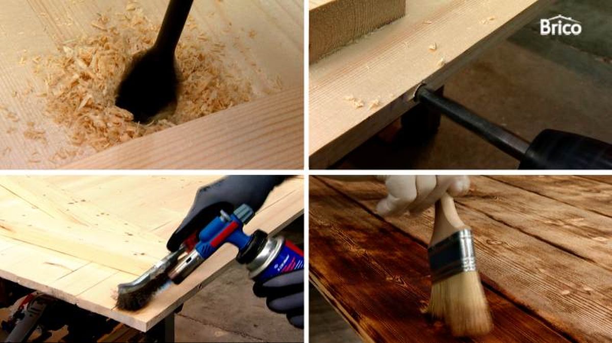 Mecanizar la puerta granero