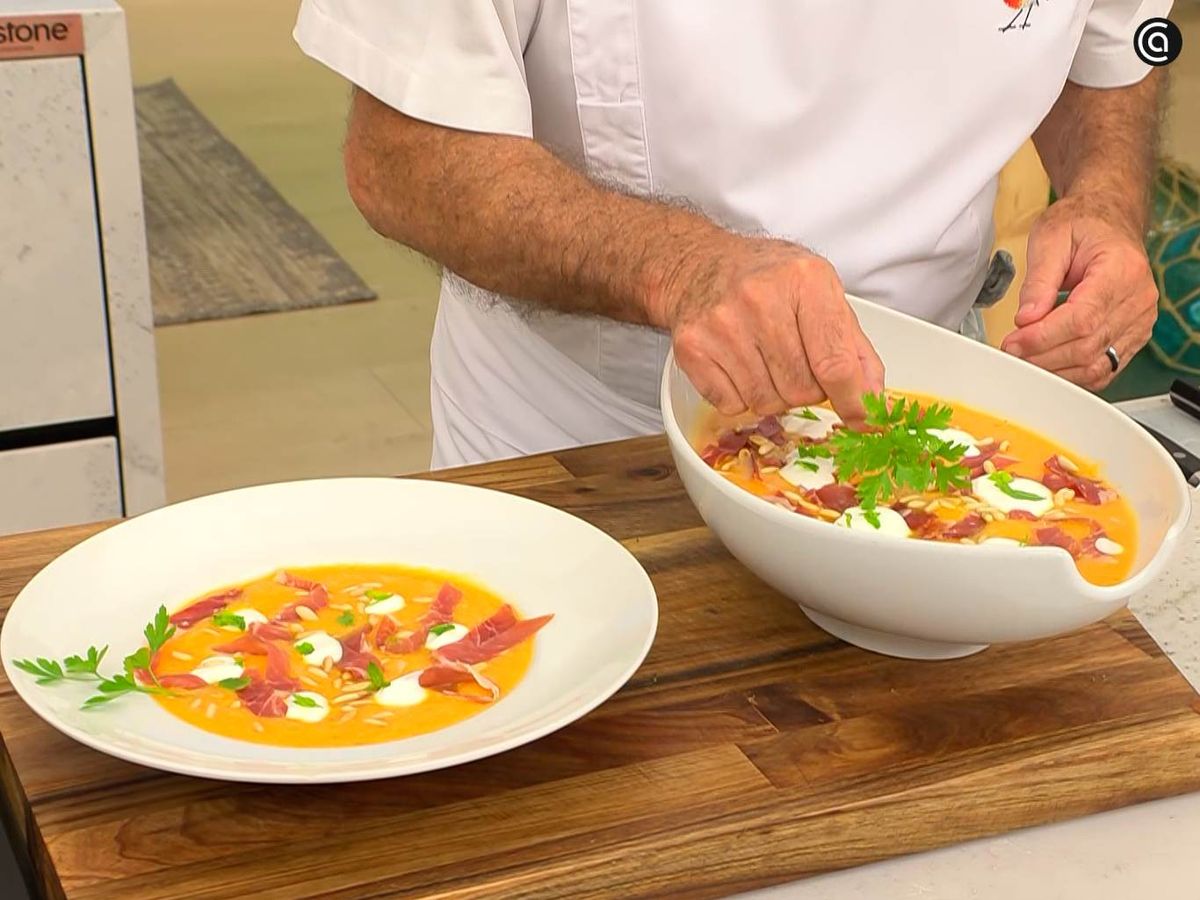 Decora con hojas de menta