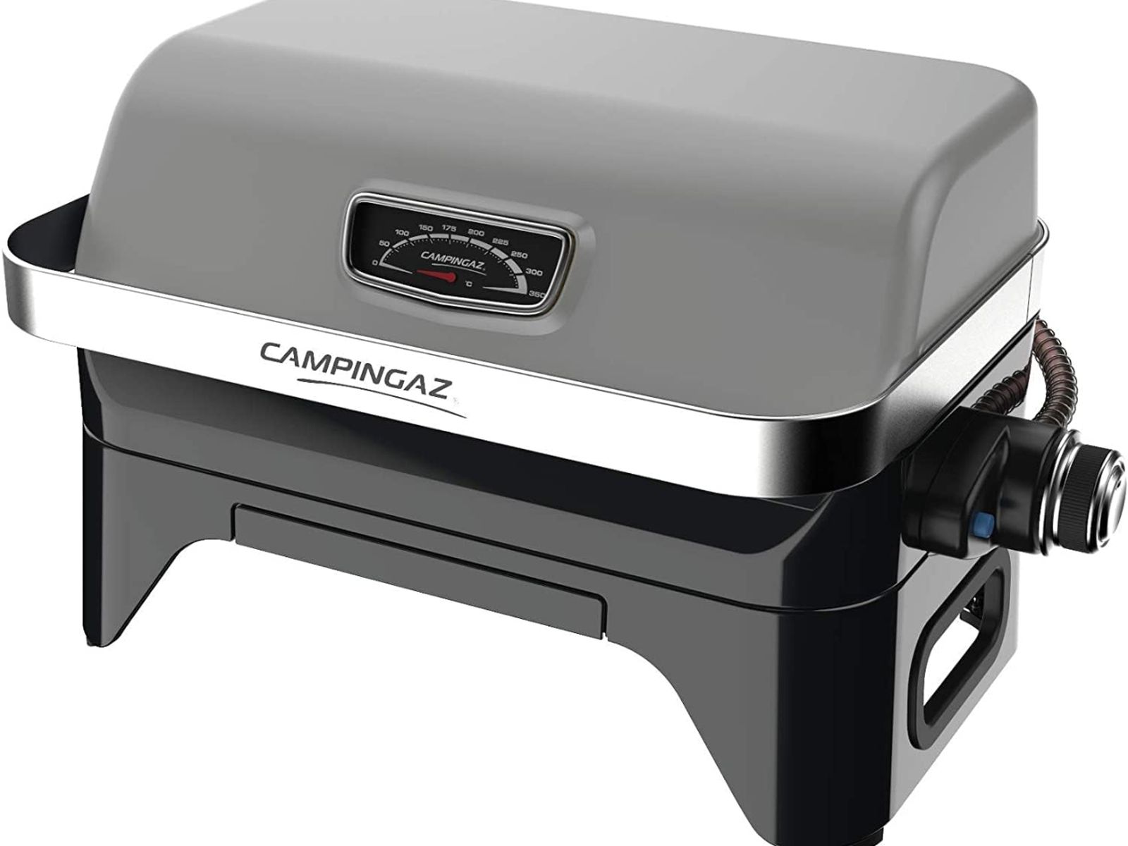 Barbacoa de gas compacta y práctica, perfecta para el balcón o para llevártela de camping.
