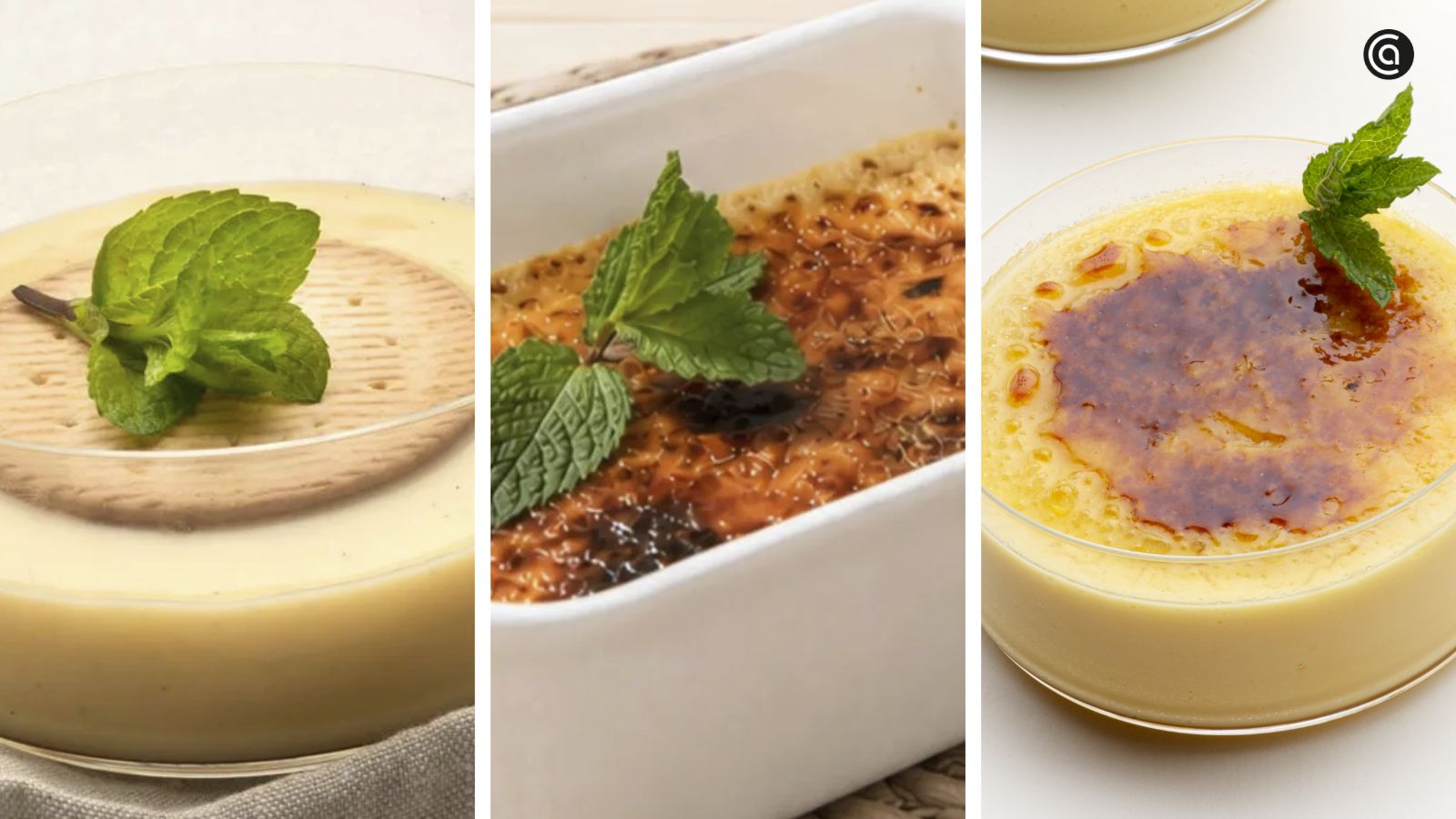 Estas son las diferencias entre las natillas, la crème brûlée y la crema catalana