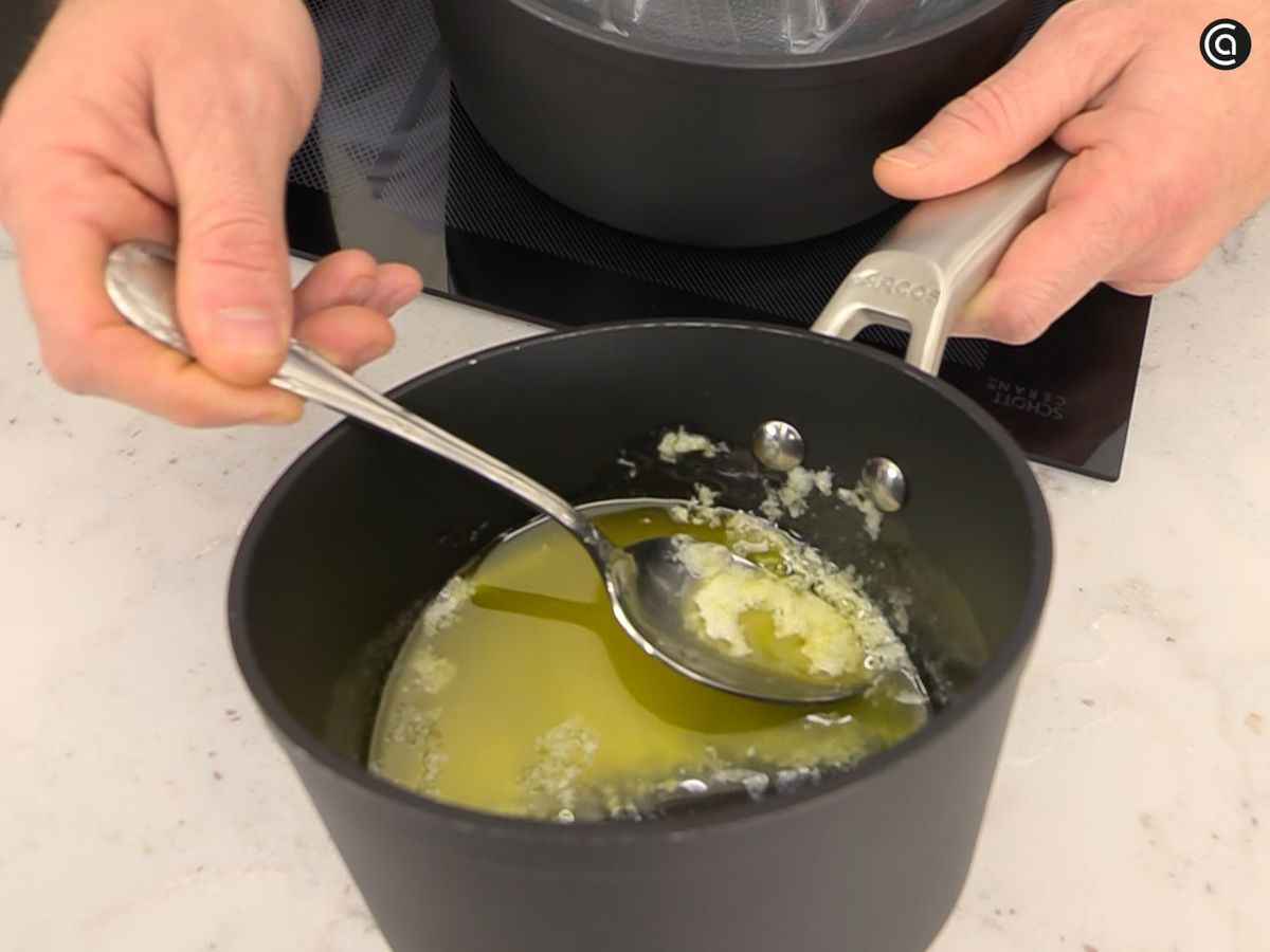 Funde la mantequilla