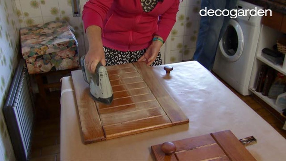 Actualizar la cocina reutilizando muebles paso 2