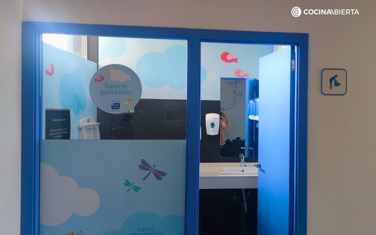 El área de Sobradiel cuenta con una sala cambiador individual