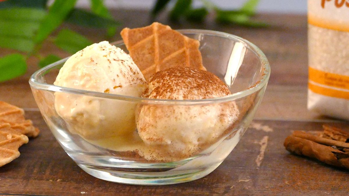 Trucos para hacer helado cremosos sin heladera  helado de arroz con leche