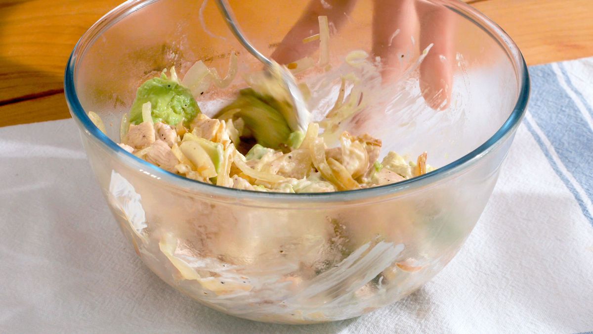 Arepas venezolanas rellenas de pollo   Paso 5