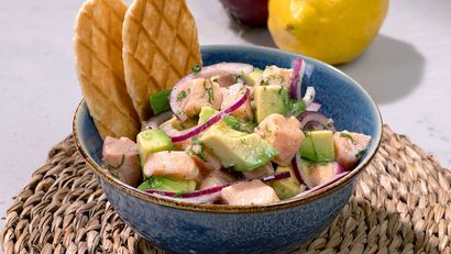Ceviche de salmón