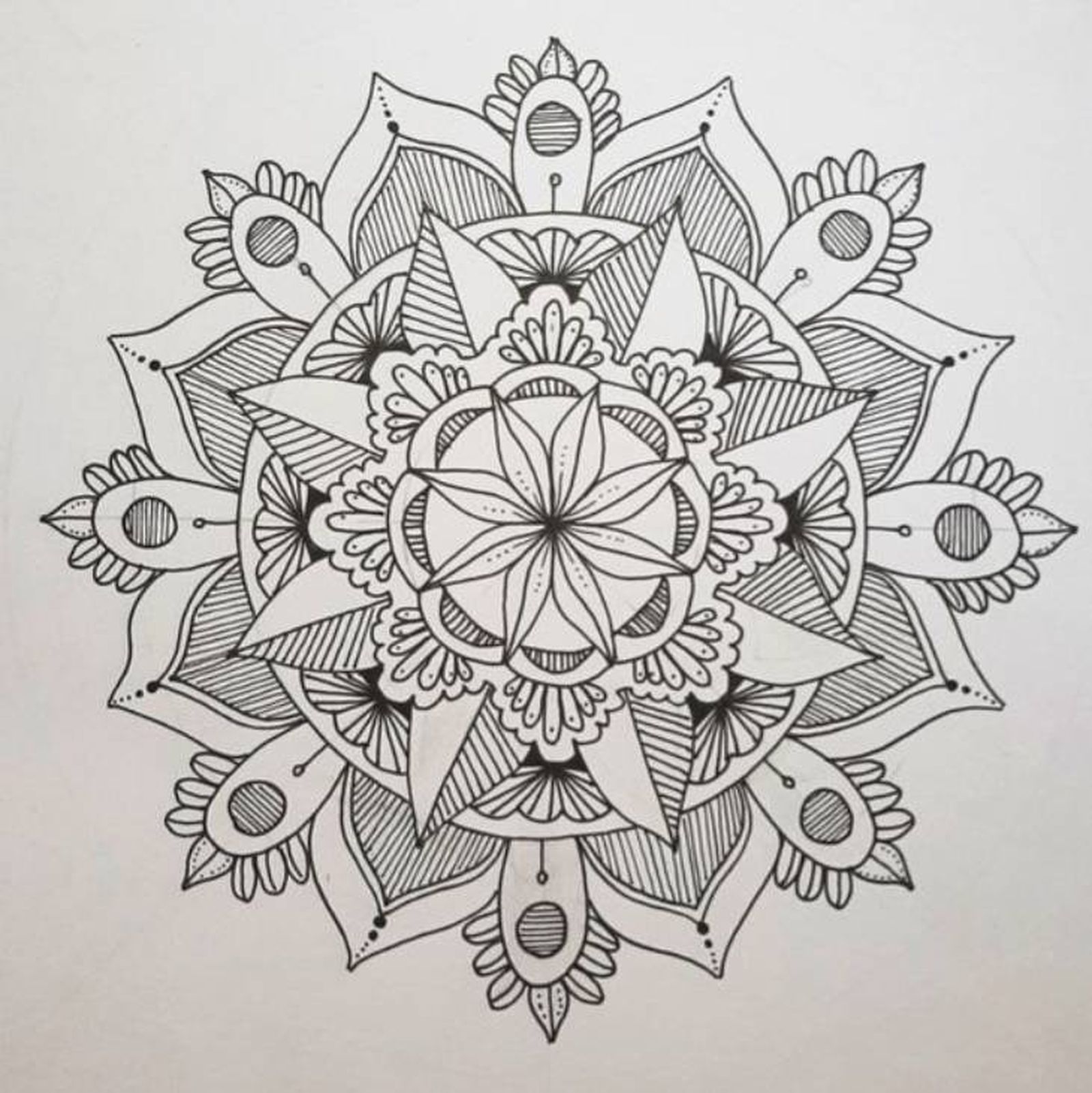 dibujo mandala hecho a mano pinterest Reni Ibarreche dibujo mandala hecho a mano pinterest Reni Ibarreche