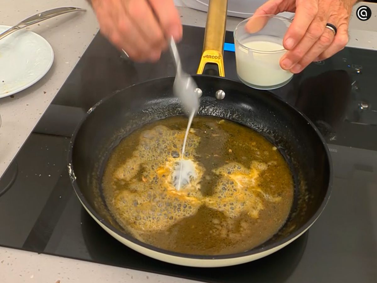 Reduce los jugos de la cocción de la carne