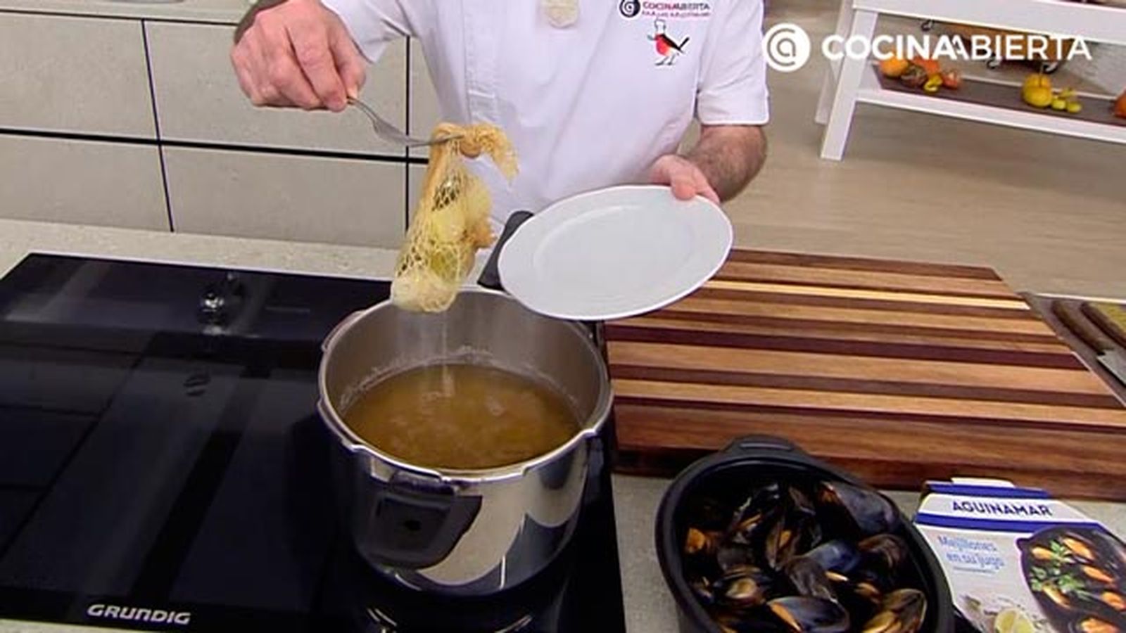 receta mejillones con garbanzos karlos arguinano receta mejillones con garbanzos karlos arguinano