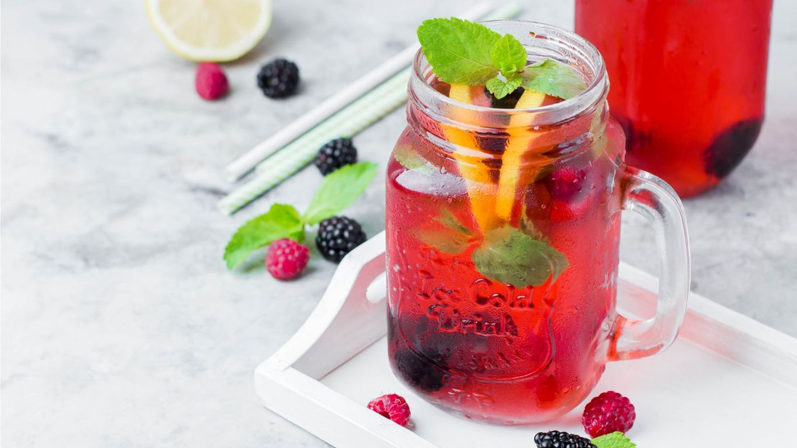 Limonada de moras Limonada de moras